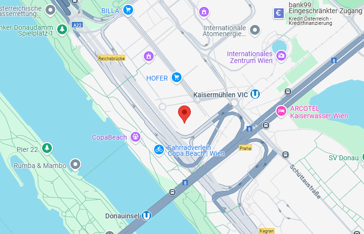 Screenshot 2024-11-01 153451 google Maps of the Vienna location